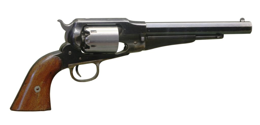 Revolver Remington 1858 (con telaio “chiuso” superiormente)