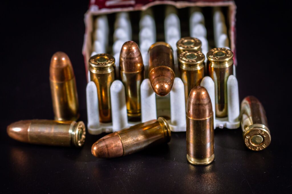 scatola munizioni 9mm
