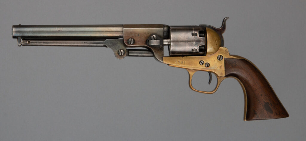 revolver confederato Griswold&Gunnison prodotto durante la guerra di secessione